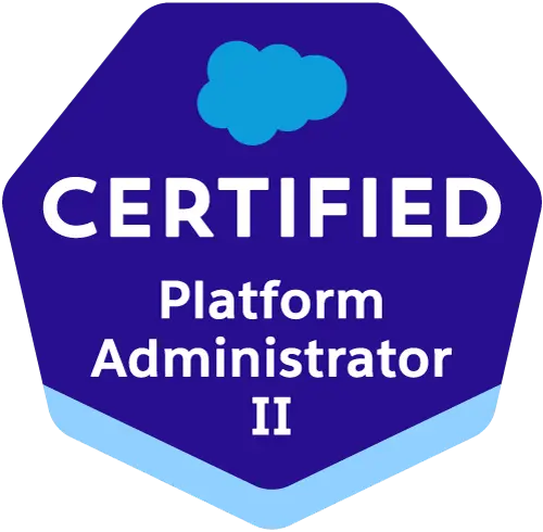Salesforce Certified Platform Administrator II