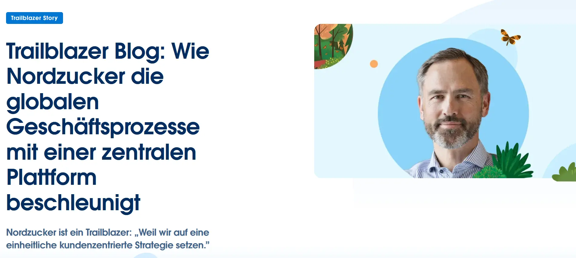 Salesforce Trailblazer Story über Nordzucker