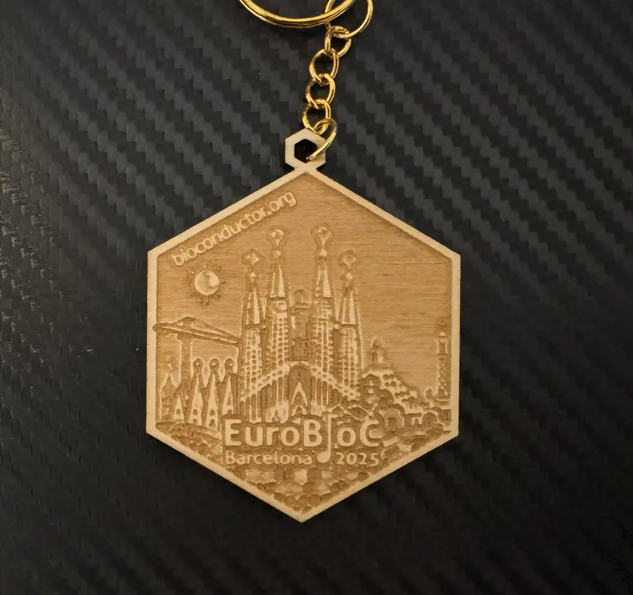 EuroBioC 2025 Teilnehmer-Badges – Detailansicht 3