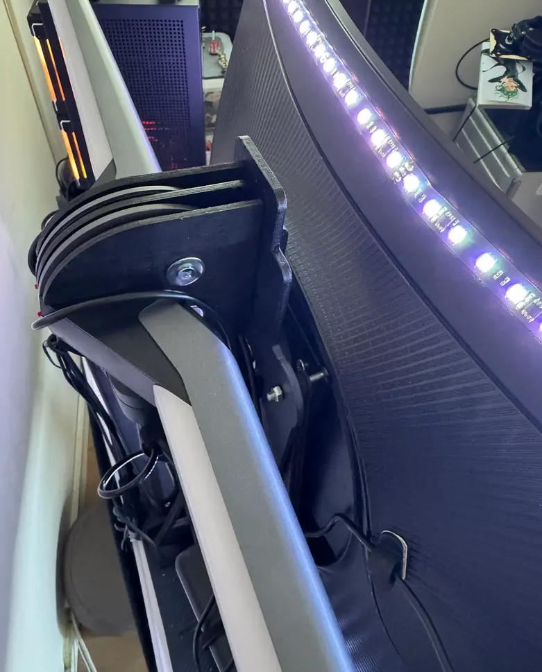 Govee Smart Lights VESA-Halterung – Projektansicht