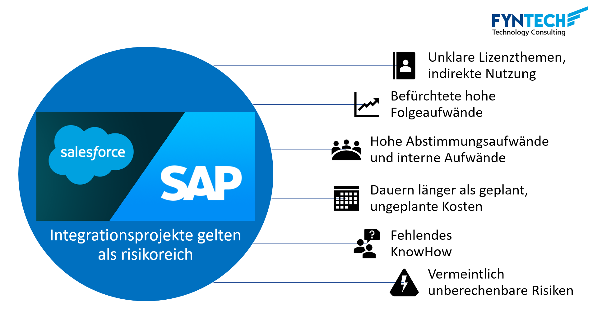 Integrationsprojekte gelten als risikoreich